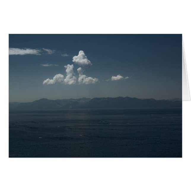 Summer Blues Kaart (Voorkant Horizontaal)