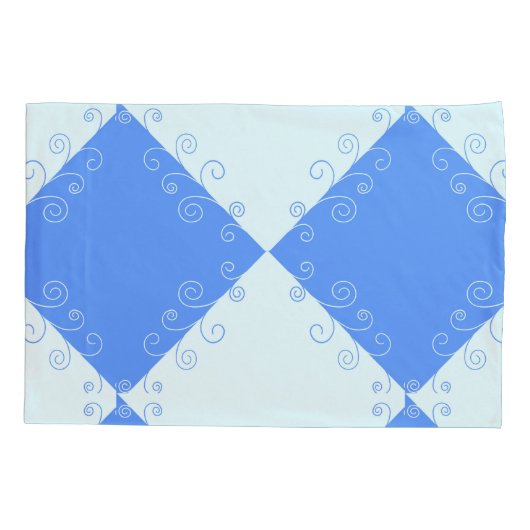 Summer Blues Pillowcase Kussensloop (Achterkant)