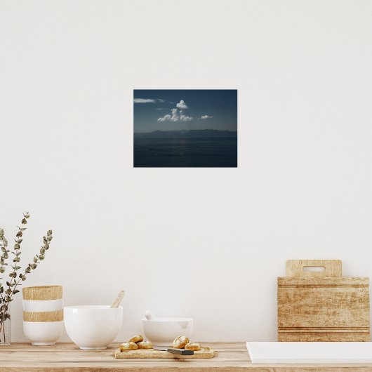Summer Blues Poster (Keuken)
