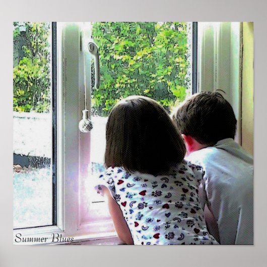 Summer Blues poster (Voorkant)