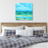 Summer Blur Canvas Afdruk (Insitu (Slaapkamer))