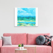 Summer Blur Canvas Afdruk (Insitu (Woonkamer))