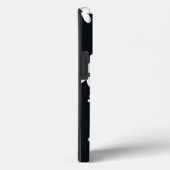 Summer Boho Black White Daisy Flowers Case-Mate iPhone Case (Achterkant / Rechts)