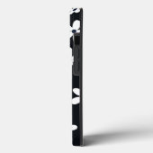 Summer Boho Black White Daisy Flowers Case-Mate iPhone Case (Achterkant / Links)