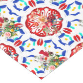 Summer, boho, bohemisch, floral, mediterraan korte tafelloper (Hoek)