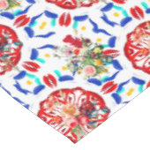 Summer, boho, bohemisch, floral, mediterraan tafelkleed (Gekanteld)
