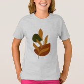 Summer Boho Minimalistische Kinder basic T-shirt (Voorkant)