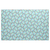 Summer Border Collie Fabric Stof (Fat Quarter)