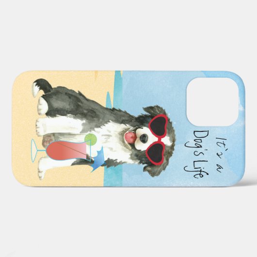 Summer Border Collie Hoesje-Mate iPhone Case Case (Achterkant (horizontaal))