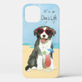 Summer Border Collie Hoesje-Mate iPhone Case Case (Achterkant)
