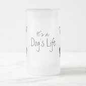 Summer Boston Terrier Matglas Bierpul (Center)