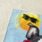 Summer Boston Terrier Strandlaken (In situ)