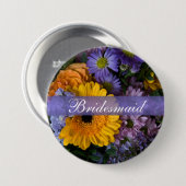 Summer Bouquet Button (Voorkant /achterkant)
