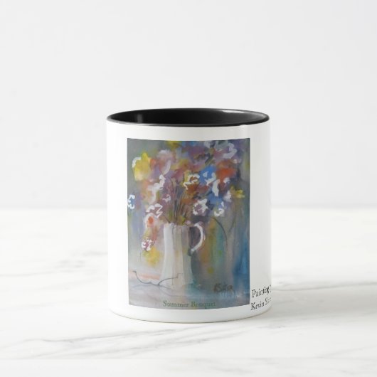 Summer Bouquet Coffee Mok (Midden)