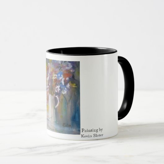 Summer Bouquet Coffee Mok (Voorkant rechts)