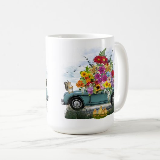 Summer Bouquet Mok (Voorkant rechts)