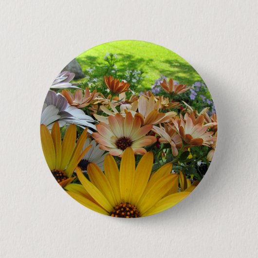 Summer Bouquet Ronde Button 5,7 Cm (Voorkant)