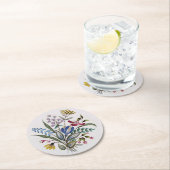 Summer Bouquet Ronde Kartonnen Onderzetter (Insitu)