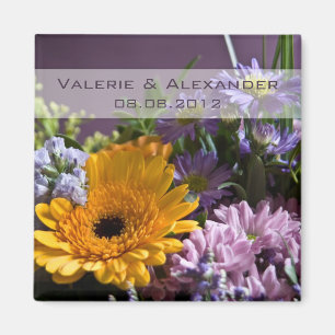 Summer Bouquet - Save the Date Magnet