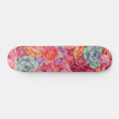Summer bouquet skateboard (Horizontaal)