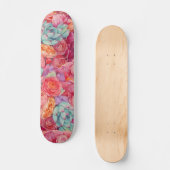 Summer bouquet skateboard (Voorkant)