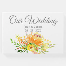  Summer Bouquet Wedding Guestbook Gastenboek