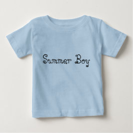 Summer Boy Typografie Baby Romper