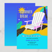 Summer Break Kaart (Voorkant / Achterkant)