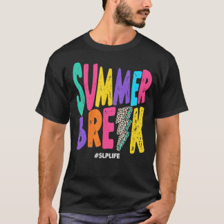 Summer Break Speech Language Pathologist Summer Va T-shirt
