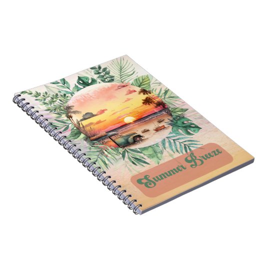Summer Breeze 3 Notitieboek (Rechterzijde)