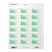 Summer Breeze adresetiketten Etiket (Full Sheet)