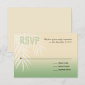 Summer Breeze Beach RSVP | jade Kaartje (Voorkant / Achterkant)