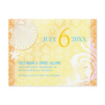 Summer Breeze Beach Weddenschap Save the Date