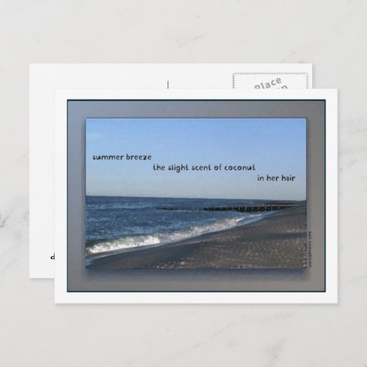 Summer Breeze Briefkaart (Voorkant / Achterkant)