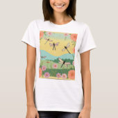 "Summer Breeze Butterfly T-shirts" T-shirt (Voorkant)