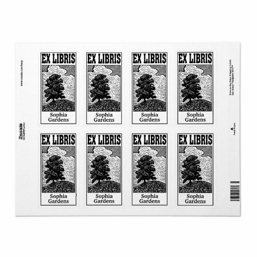 Summer Breeze Ex Libris Etiket (Full Sheet)