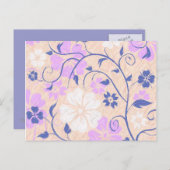 Summer Breeze Floral Collectie Briefkaart (Voorkant / Achterkant)