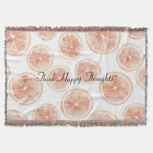Summer Breeze Grapefruit Deken (Voorkant)