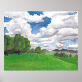 Summer Breeze in the Hills Print