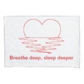 Summer Breeze Pillow - Adem diep, Slaap dieper Kussensloop (Voorkant)