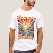 Summer Breeze Retro Graphic Shirt (Voorkant)