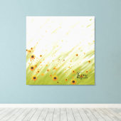 Summer Breeze Stretched Canvas Afdruk (Insitu (Houten vloer))