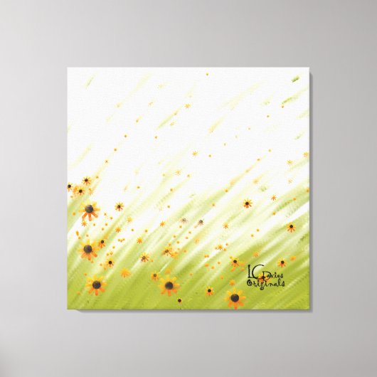 Summer Breeze Stretched Canvas Afdruk (Voorkant)