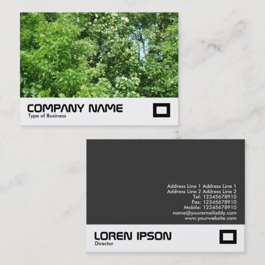 Summer Breeze Visitekaartje (Voorkant / Achterkant)