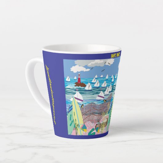 Summer Breezin Latte Mok (Linkerhoek)