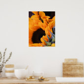 Summer Bright Sunflower Poster (Keuken)