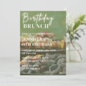 Summer Brunch BBQ Achtertuin 89ste verjaardag Kaart (Staand voorkant)