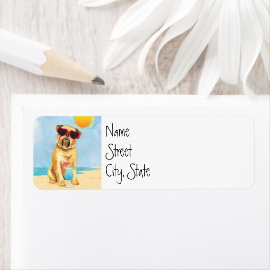 Summer Brussels Griffon Etiket (Insitu)