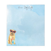 Summer Brussels Griffon Notitieblok (Voorkant)