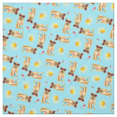 Summer Brussels Griffon Stof (Swatch)